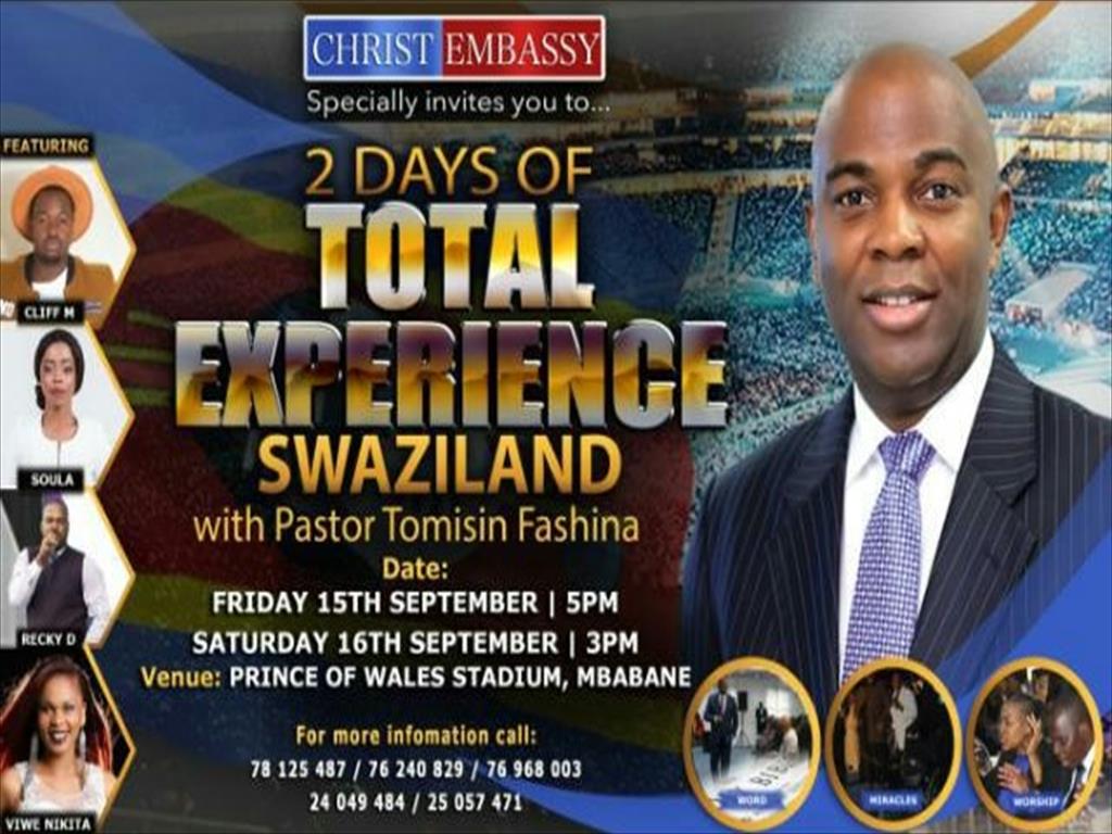 2 Days of Total Experience with Pastor Tomisin Fashina Pic